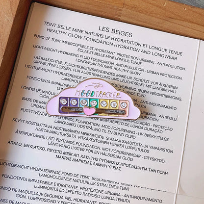 Mood Expression Pins for Women Men My Social Battery Brooches on Clothes Funny Alloy Badge Gifts