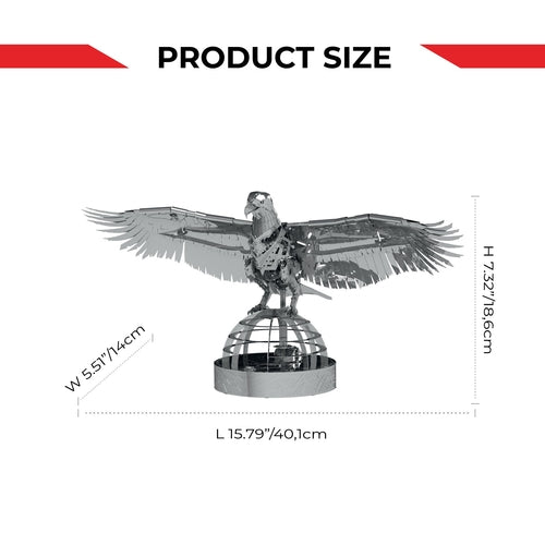 The Great Eagle Silver Armor Crystal Edition